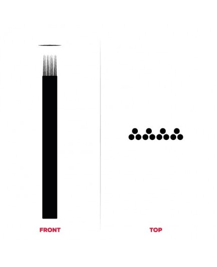 Lame QUADRUPLE (4x3) per Microblading - MiaOpera - 10pz. Lame QUADRUPLE (4x3) per Microblading - MiaOpera - 10pz.