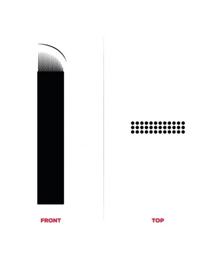 Lame C3x15 MICROSHADING per Microblading - MiaOpera - 10pz.