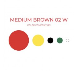 MEDIUM BROWN 02 W (Caldo) - Artyst - 10ml - Conforme REACH