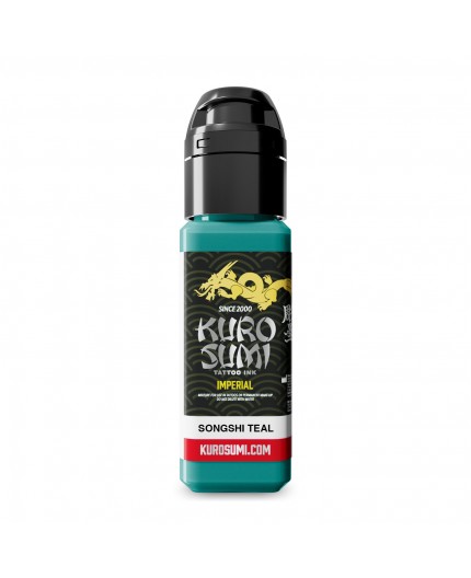 SONGSHI TEAL - Kuro Sumi Imperial - 22ml - Colore Tattoo REACH