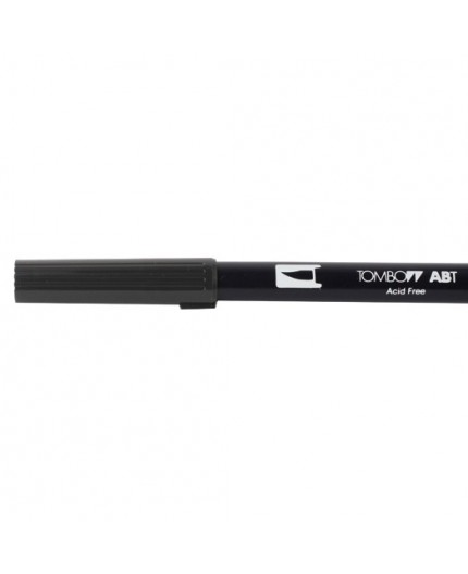 Pennarello Tombow Dual Brush BLACK - N15 Pennarello Tombow Dual Brush BLACK - N15
