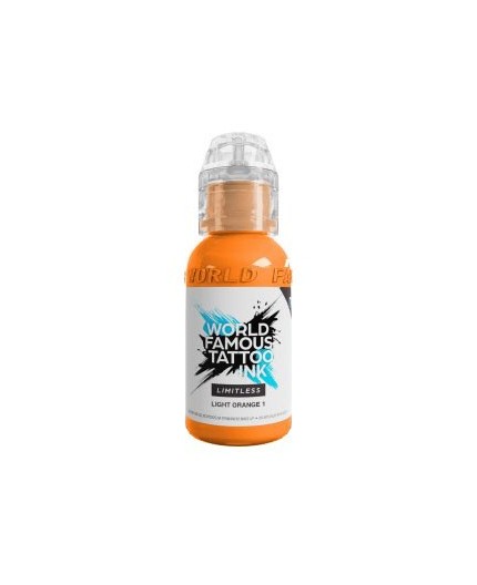 LIGHT ORANGE 1 - World Famous Limitless - 30ml - Colore Tattoo REACH LIGHT ORANGE 1 - World Famous Limitless - 30ml - Colore Tattoo REACH