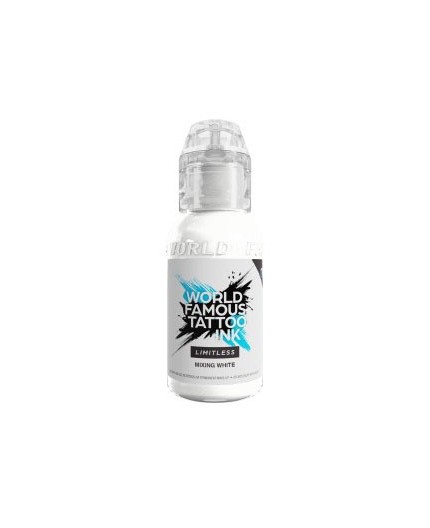 MIXING WHITE - World Famous Limitless - 30ml - Colore Tattoo REACH MIXING WHITE - World Famous Limitless - 30ml - Colore Tattoo REACH