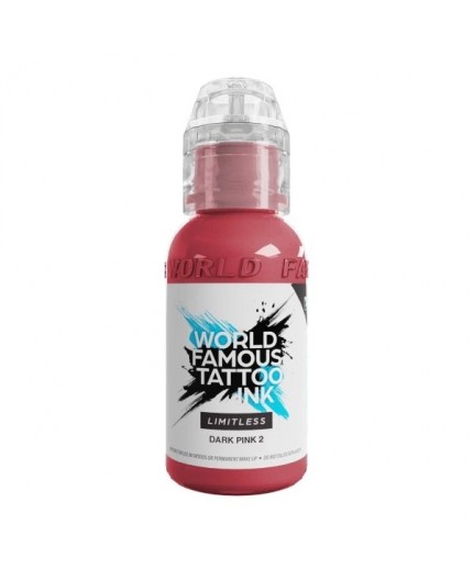 DARK PINK 2 - World Famous Limitless - 30ml - Colore Tattoo REACH