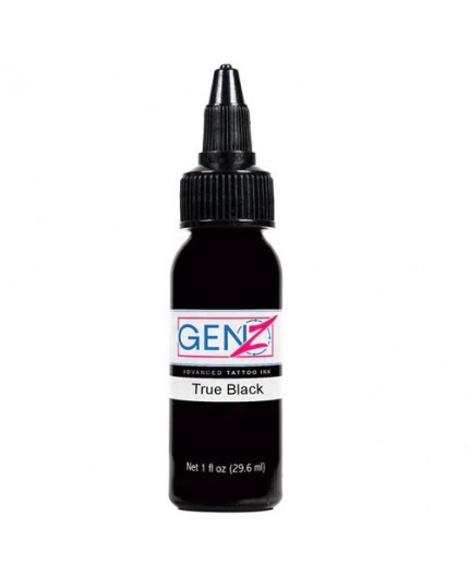 TRUE BLACK - Intenze Gen Z - 30ml - Colore Tattoo REACH TRUE BLACK - Intenze Gen Z - 30ml - Colore Tattoo REACH