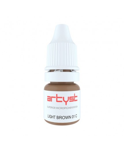 LIGHT BROWN 01 C (Freddo) - Artyst - 10ml - Pigmento PMU REACH LIGHT BROWN 01 C (Freddo) - Artyst - 10ml - Pigmento PMU REACH