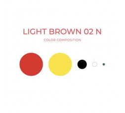 LIGHT BROWN 02 N (Neutro) - Artyst - 10ml - Conforme REACH