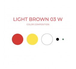 LIGHT BROWN 03 W (Caldo) - Artyst - 10ml - Conforme REACH