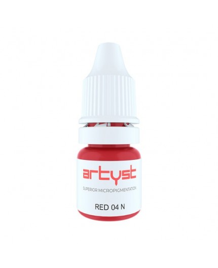 RED 04 N - Artyst - 10ml - Conforme REACH