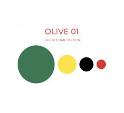 OLIVE 01 (Sopracciglia) - Artyst - 10ml - Conforme REACH