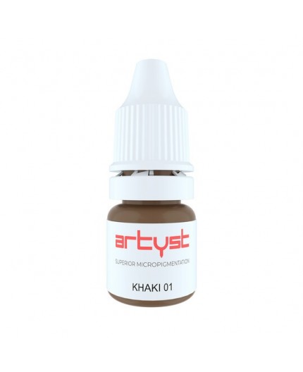 KHAKI 01 (Sopracciglia) - Artyst - 10ml - Conforme REACH KHAKI 01 (Sopracciglia) - Artyst - 10ml - Conforme REACH