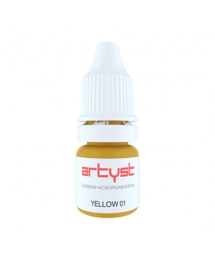 YELLOW 01 (Sopracciglia) - Artyst - 10ml - Conforme REACH YELLOW 01 (Sopracciglia) - Artyst - 10ml - Conforme REACH