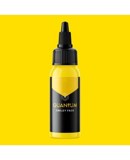 SMILEY FACE - Gold Label Quantum Tattoo Ink - 30ml - Conforme REACH