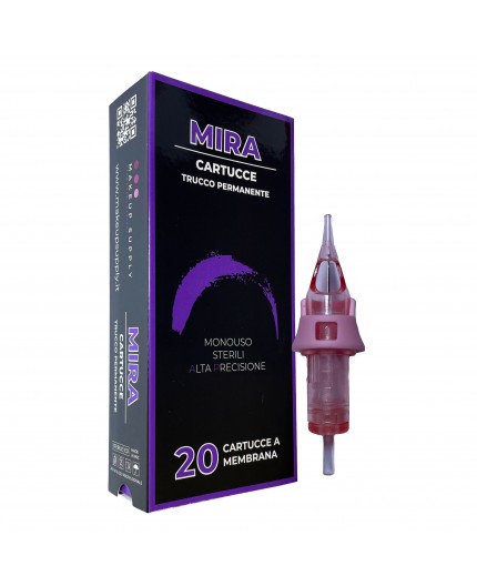 03 RL (Round Liner) 0,25mm - Cartucce Mira - Aghi PMU - 20pz. 03 RL (Round Liner) 0,25mm - Cartucce Mira - Aghi PMU - 20pz.