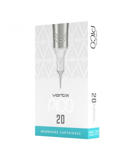 03 RL (Round Liner) - Long Taper - Cartucce Vertix PICO - Aghi PMU - 20pz. 03 RL (Round Liner) - Long Taper - Cartucce Vertix PICO - Aghi PMU - 20pz.