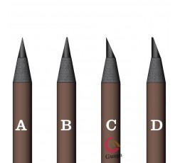 AffilaMatite per Matita da Disegno Sopracciglia - 4 punte