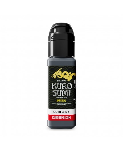 GOTH GREY - Kuro Sumi Imperial - 22ml - Conforme REACH