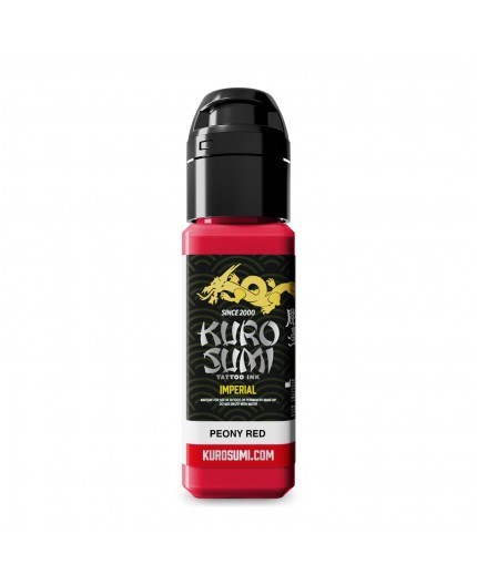PEONY RED - Kuro Sumi Imperial - 22ml - Conforme REACH