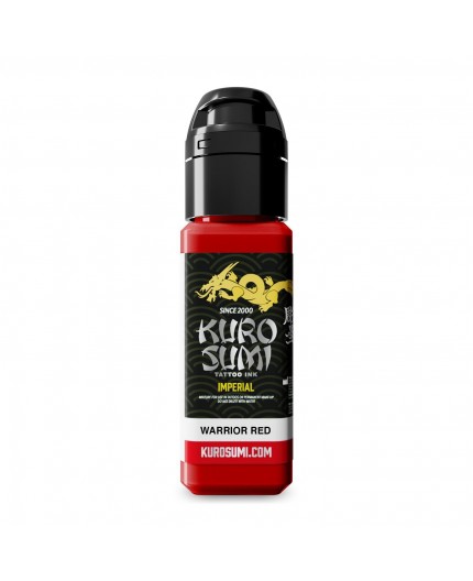 WARRIOR RED - Kuro Sumi Imperial - 22ml - Colore Tattoo REACH WARRIOR RED - Kuro Sumi Imperial - 22ml - Colore Tattoo REACH