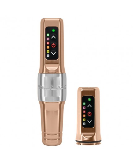 Flux Mini Wireless PMU Machine + PowerBolt Aggiuntivo - Champagne - Dermografo Spektra Flux Mini Wireless PMU Machine + PowerBolt Aggiuntivo - Champagne - Dermografo Spektra
