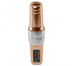 Flux Mini Wireless PMU Machine + PowerBolt Aggiuntivo - Champagne - Dermografo Spektra