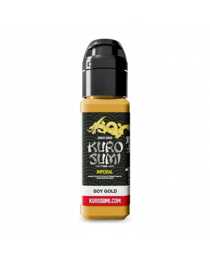 SOY GOLD - Kuro Sumi Imperial - 22ml - Colore Tattoo REACH