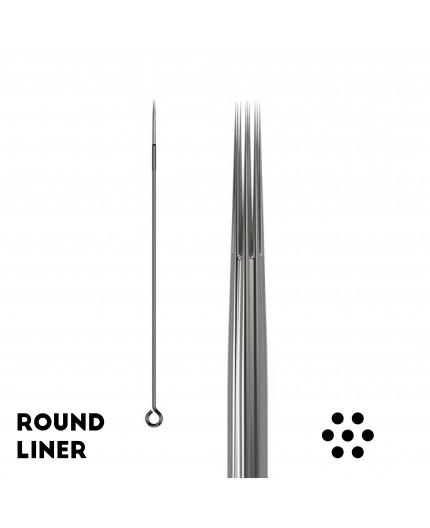 01 RL Aghi Tradizionali Dormouse - 0,35mm - Long Taper - 50pz.