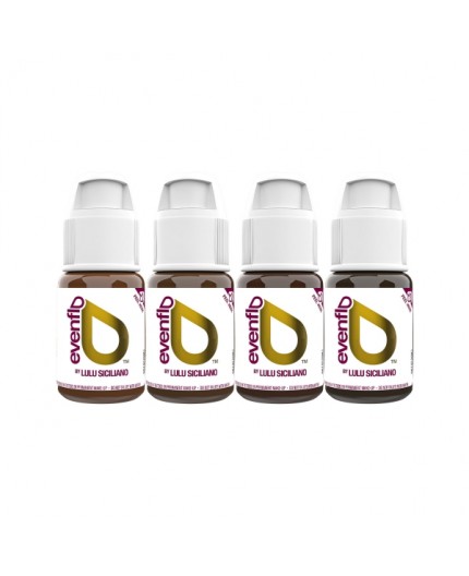 Evenflo BLONDE 2 BRUNETTE Set - Perma Blend Luxe - 4x15ml - Conforme REACH Evenflo BLONDE 2 BRUNETTE Set - Perma Blend Luxe - 4x15ml - Conforme REACH