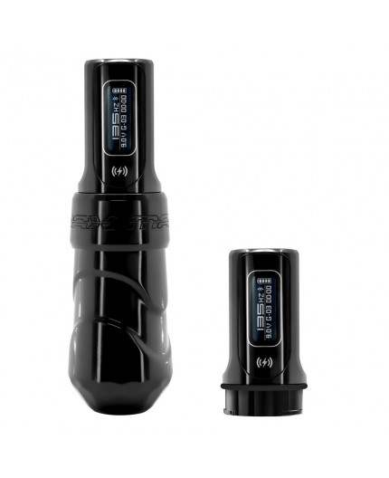 Spektra FLUX MAX Wireless con 2 PowerBolt II - Stealth - Macchinetta Wireless Tattoo Pen Spektra FLUX MAX Wireless con 2 PowerBolt II - Stealth - Macchinetta Wireless Tattoo Pen