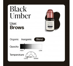 BLACK UMBER - Perma Blend Luxe - 15ml - Conforme REACH