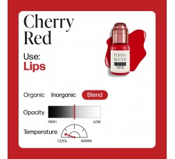 CHERRY RED - Perma Blend Luxe - 15ml - Pigmento PMU REACH