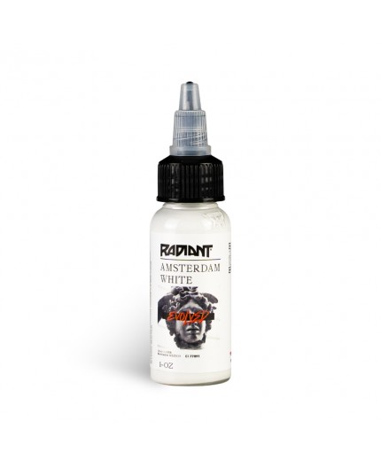 AMSTERDAM WHITE - Radiant Colors - 30ml - Colore Tattoo REACH AMSTERDAM WHITE - Radiant Colors - 30ml - Colore Tattoo REACH