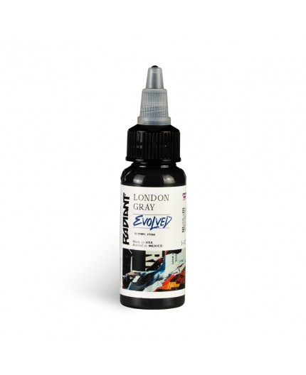 LONDON GRAY - Radiant Colors - 30ml - Colore Tattoo REACH LONDON GRAY - Radiant Colors - 30ml - Colore Tattoo REACH