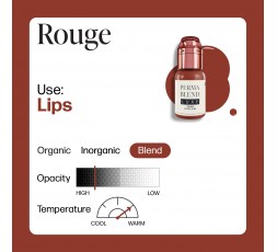 ROUGE - Perma Blend Luxe - 15ml - Pigmento PMU REACH