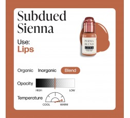 SUBDUED SIENNA - Perma Blend Luxe - 15ml - Pigmento PMU REACH
