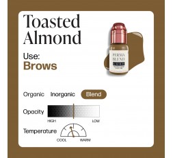 TOASTED ALMOND - Perma Blend Luxe - 15ml - Pigmento PMU REACH