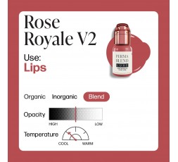 ROSE ROYALE V2 - Perma Blend Luxe - 15ml - Pigmento PMU REACH