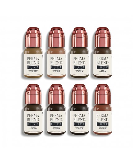 BROW-CHICKA WOW WOW Set - Perma Blend Luxe - 8x15ml - Pigmenti PMU REACH BROW-CHICKA WOW WOW Set - Perma Blend Luxe - 8x15ml - Pigmenti PMU REACH