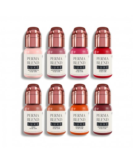 PUCKER-UP BUTTERCUP Set - Perma Blend Luxe - 8x15ml - Pigmenti PMU REACH PUCKER-UP BUTTERCUP Set - Perma Blend Luxe - 8x15ml - Pigmenti PMU REACH