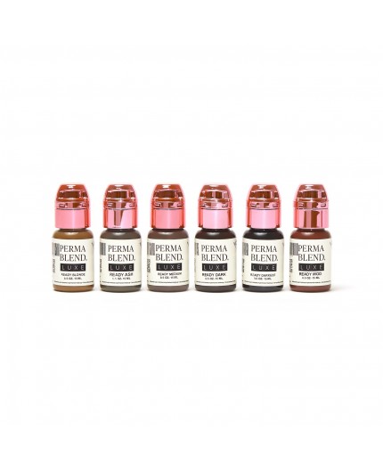 READY, SET, GO Pre-Modified Set - Perma Blend Luxe - 6x15ml - Pigmenti PMU REACH READY, SET, GO Pre-Modified Set - Perma Blend Luxe - 6x15ml - Pigmenti PMU REACH