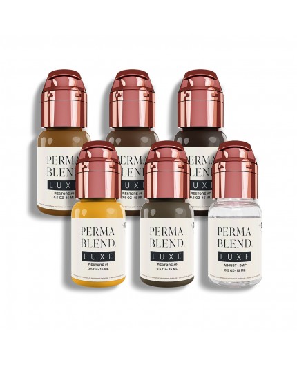 Stevey G. RESTORE Set Trico - Perma Blend Luxe - 6x15ml - Conforme REACH