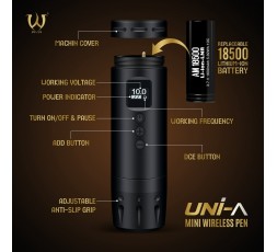 AVA UNI-A Short Wireless Pen - Nera
