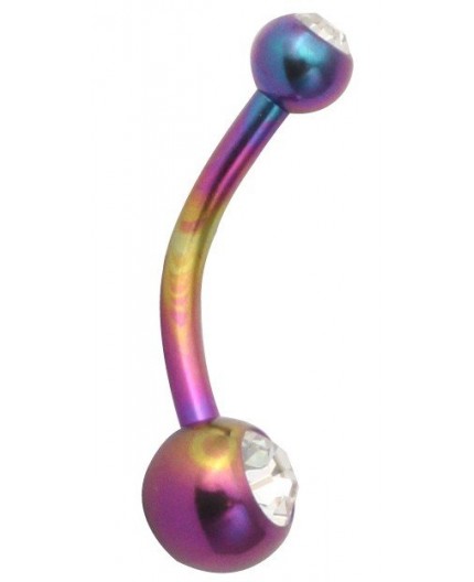 TT-RB DOUBLE JEWEL NAVEL BANANABELL TT-RB DOUBLE JEWEL NAVEL BANANABELL