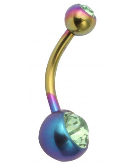 TT-RB DOUBLE JEWEL NAVEL BANANABELL TT-RB DOUBLE JEWEL NAVEL BANANABELL