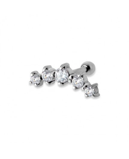 Zirconia Helix Barbells 2/2.5/3/2.5/2