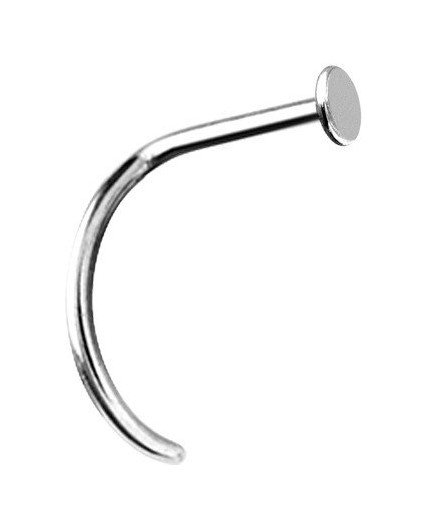 NOSE STUDS W/DISC 0,8mm disc 2mm