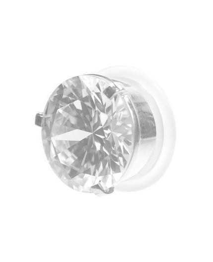 STEEL CASTNG FLESH TUNNELS CZ