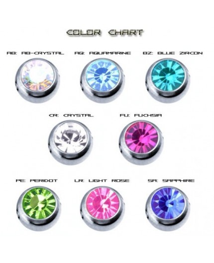 JEWEL CLIP-IN BALLS
