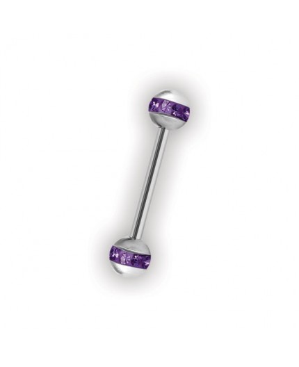 CRYSTAL DOUBLE ORBIT BALLS BARBELLS CRYSTAL DOUBLE ORBIT BALLS BARBELLS