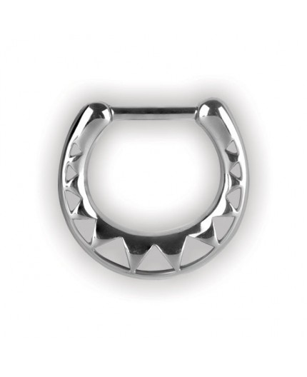 SS 316 SEPTUM CLICKERS AFRICAN PATTERN MODELLO 1 SS 316 SEPTUM CLICKERS AFRICAN PATTERN MODELLO 1